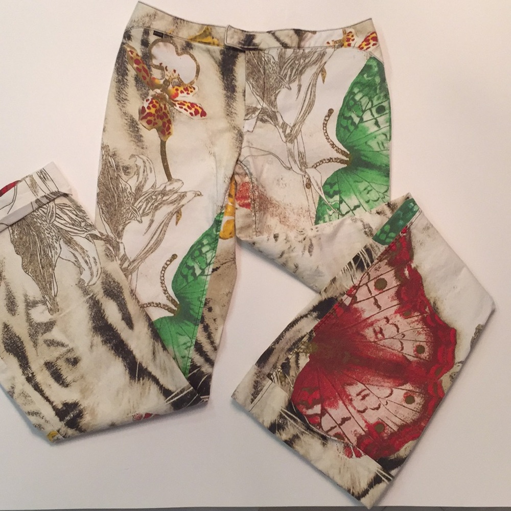 90’s Roberto Cavalli Butterfly Fantasy Jeans